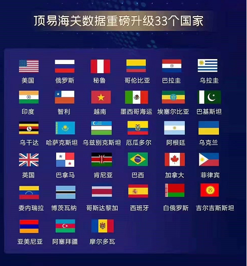 点击放大图片 顶易海关数据系统3.0-功能视频介绍